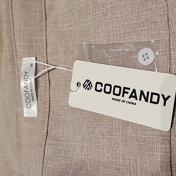 Coofandy Brand New Never Worn Linen Blend Shirt! - Picture 2 of 2